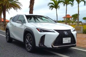 レクサス UX250H Fスポーツ 白